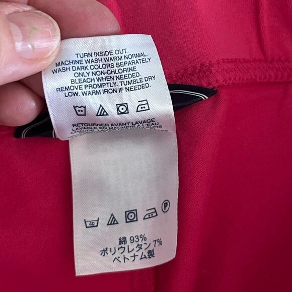 🌴 Lands' End Tough Cotton Capri Leggings Girls Small/7-8 - Picture 5 of 9